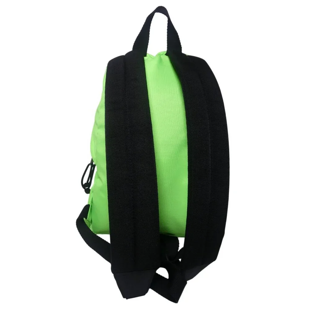 Balenciaga‎ Demna Gvasalia Green Canvas Graphic Print Backpack
